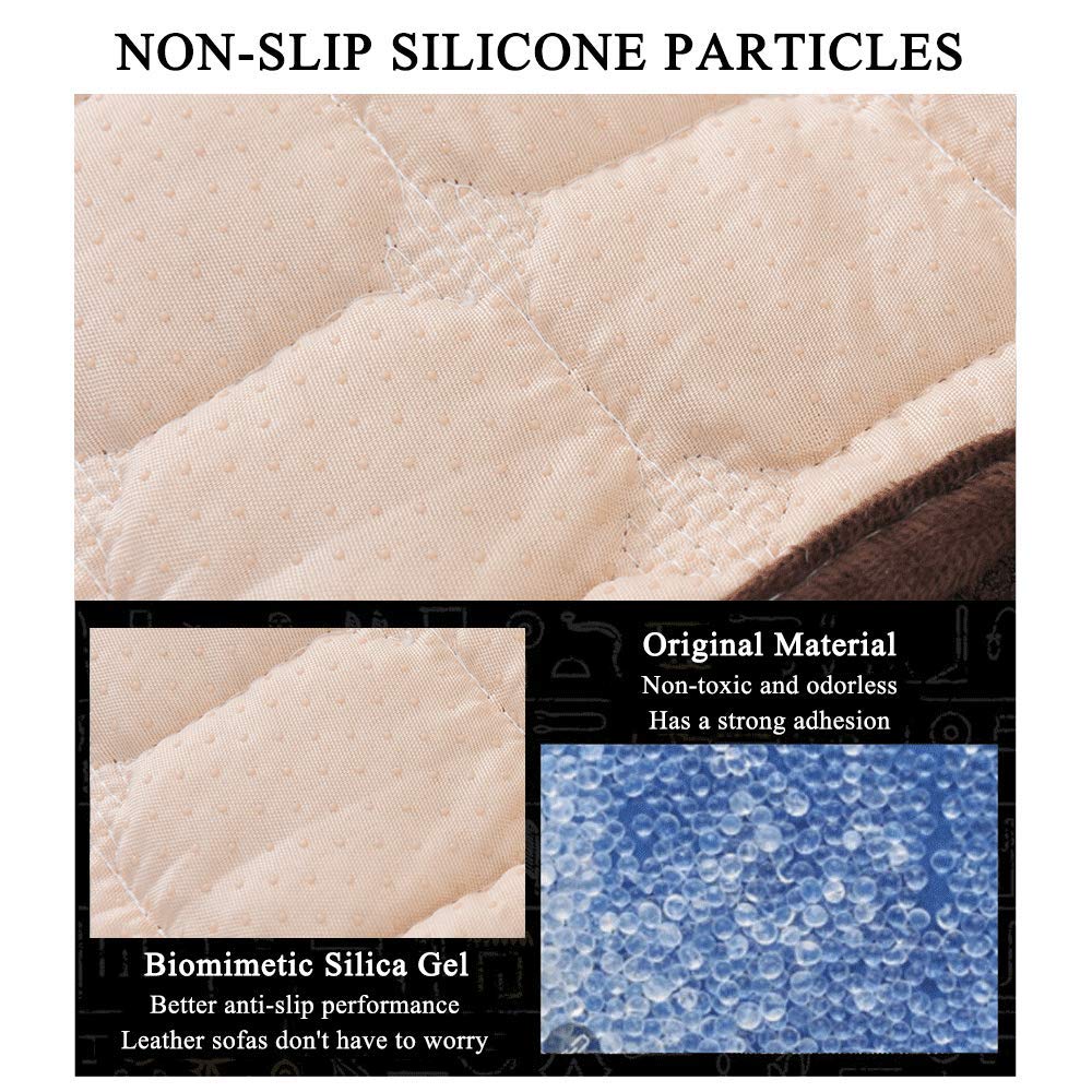 Générique Epais Housse De Canapé Lavable,Velours Côtelé Doux