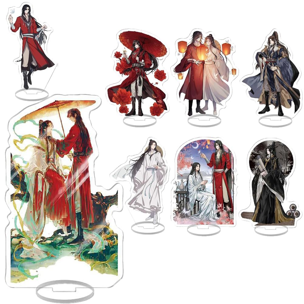 天官賜福　アクリルスタンド 謝憐 花城　アクスタ　アクリルフィギュア Amazon.co.jp: USHUN 天官賜福 てんかんしふく 謝憐 三郎 花城
