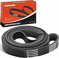A-Premium 122.17" Serpentine Belt for Ford F-250 F-350 Super Duty 7.3L V8 1999-2003, Excursion - Durable EPDM Replacement