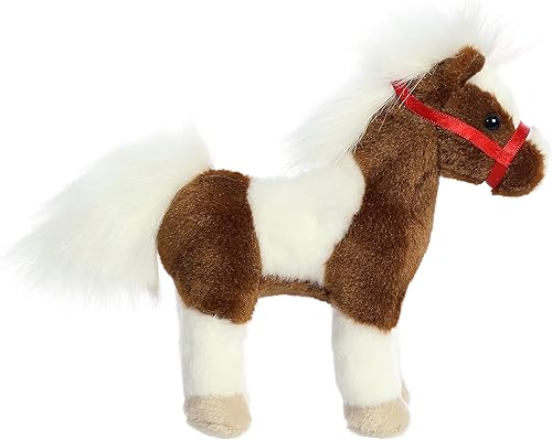 Miniatura 3 de Aurora Exquisito Breyer Whinny Bits Paint Horse - Animal de peluche - Detalles realistas - Juego imaginativo - Marrón 7 pulgadas