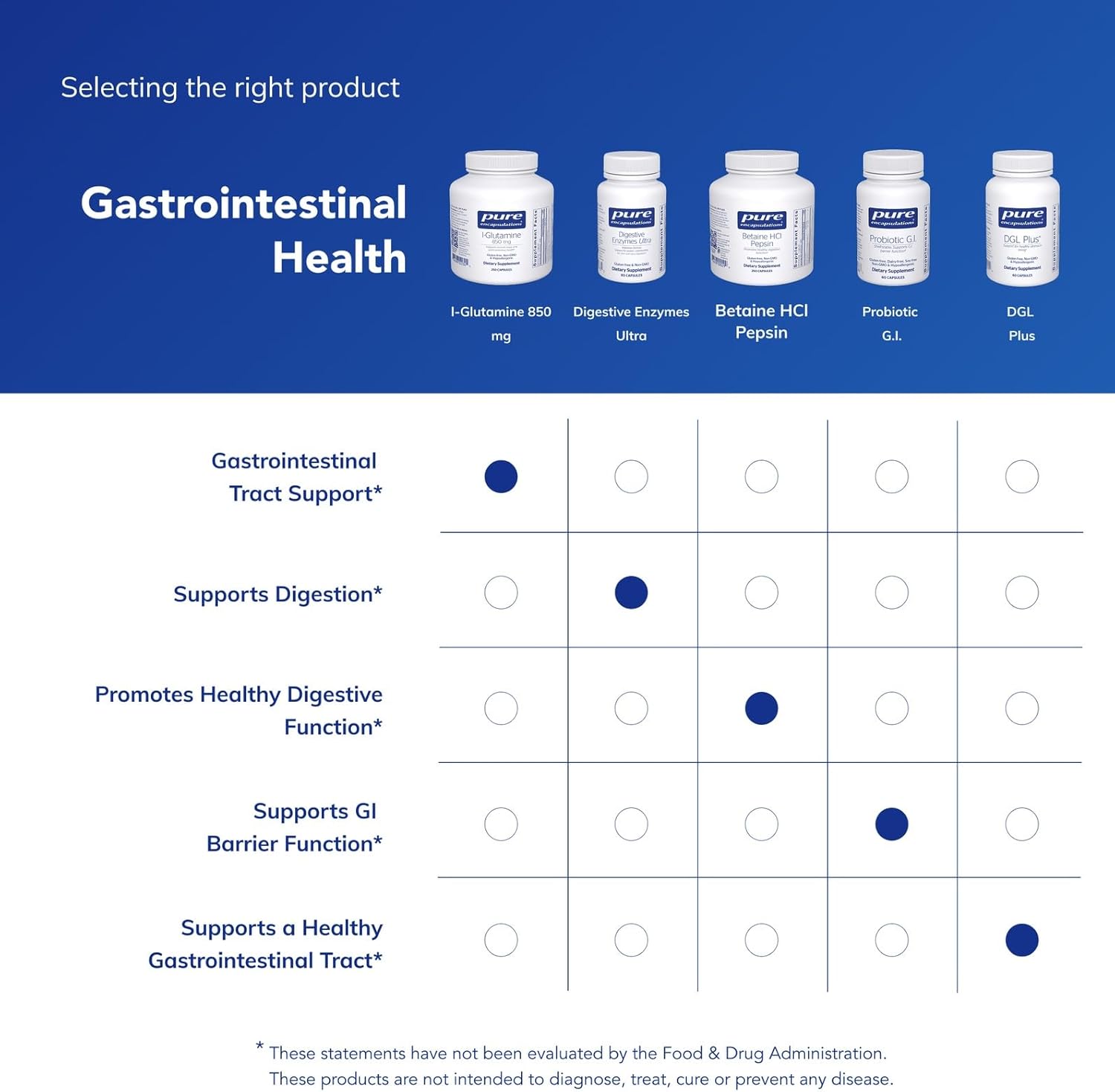 Pure Encapsulations L-Glutamine 850 mg | Supplement for Immune and Digestive Support, Gut Health and Lining Repair, Metabolism Boost, and Muscle Support* | 250 Capsules - Image 6