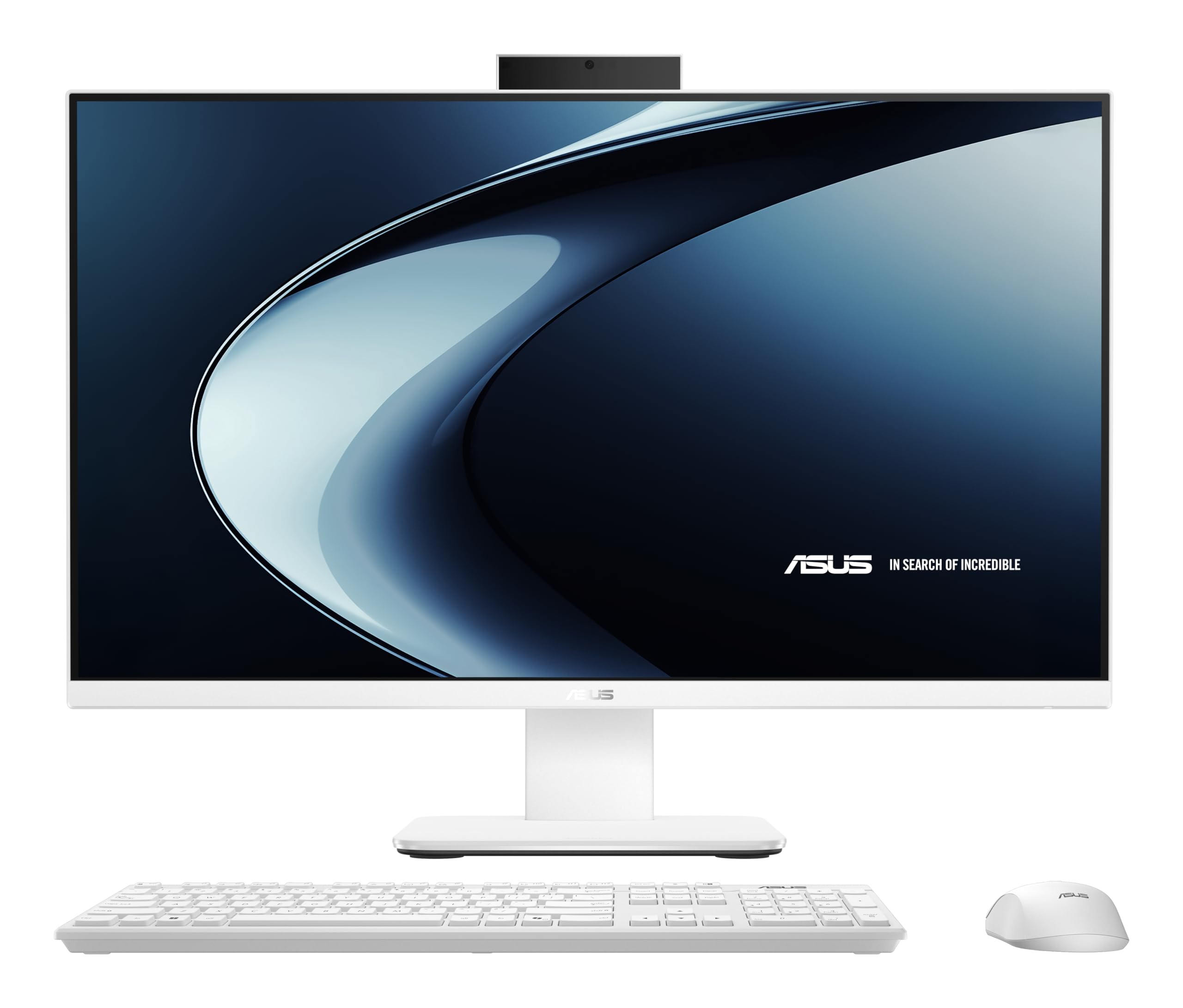 ASUS,ASUS V400 AiO V470VAK-WPE1530 - Sobremesa Todo en uno 27" Full HD (Intel Core 7 240H, 16GB RAM, 512GB SSD, Graphics, Sin Sistema Operativo) Blanco - Teclado QWERTY español