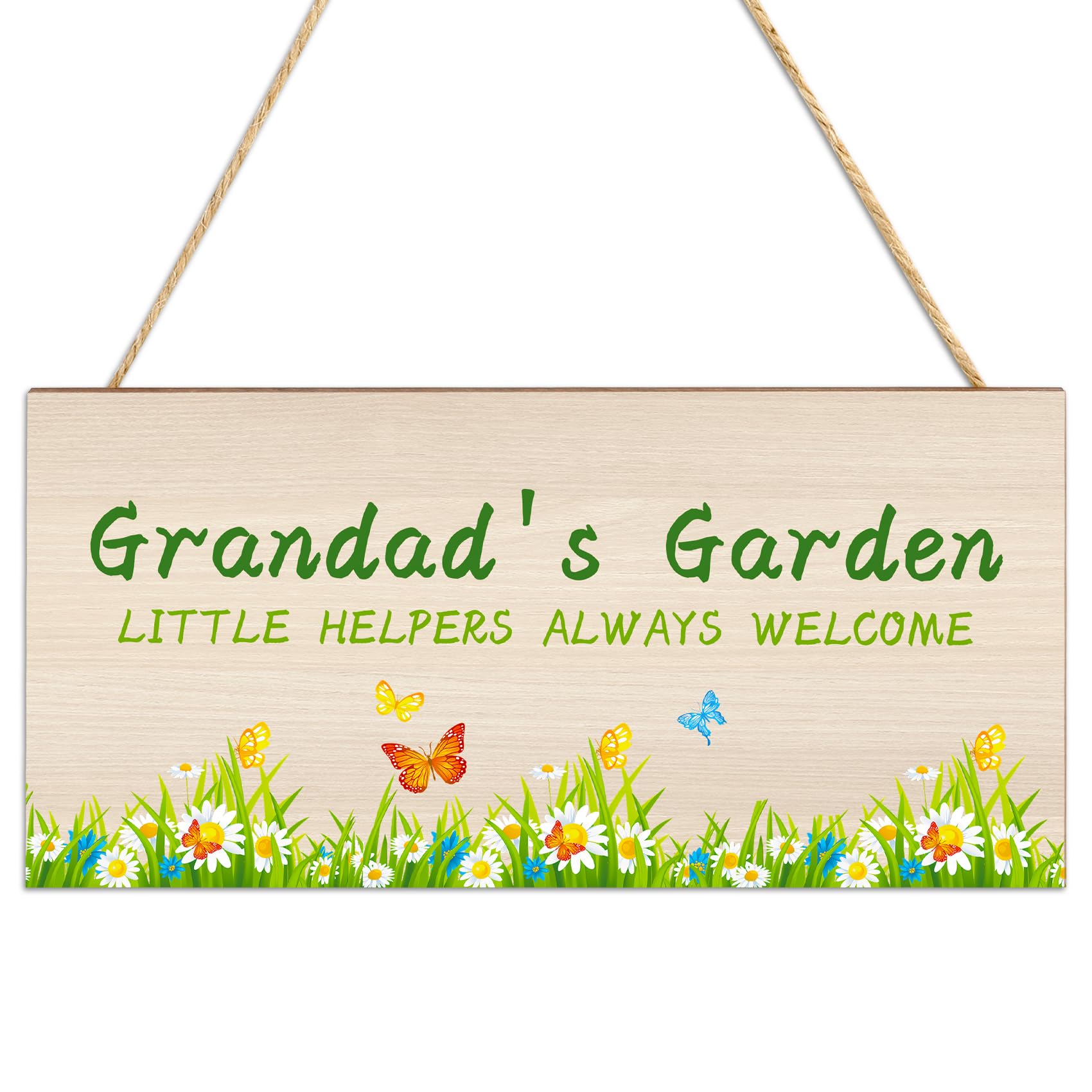 Father's Day Presents For Grandad Birthday Gifts for Grandad Garden Signs Presents for Grandad Gifts from Grandchildren Nanny and Grandad Gift Christmas