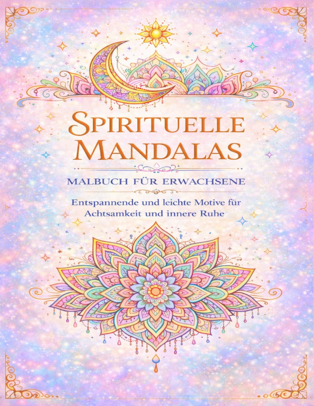 Spirituelle Mandalas: Malbuch für Erwachsene