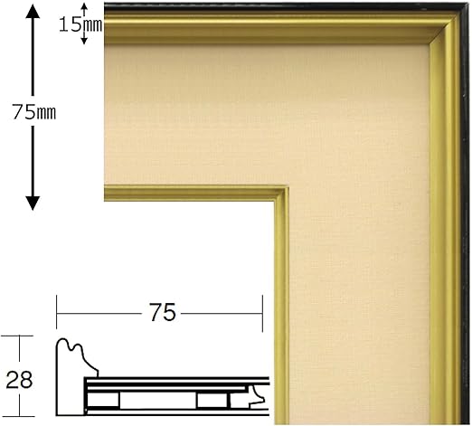 上質風合い 和額 黒い縁に金色フレーム 日本画額 色紙額 木製フレーム 黒金 色紙f6サイズ 410 318mm エンジ 一般的で幅広く使いやすい 色紙用額縁 最終値下げ Southerncollegeofhealthsciences Com