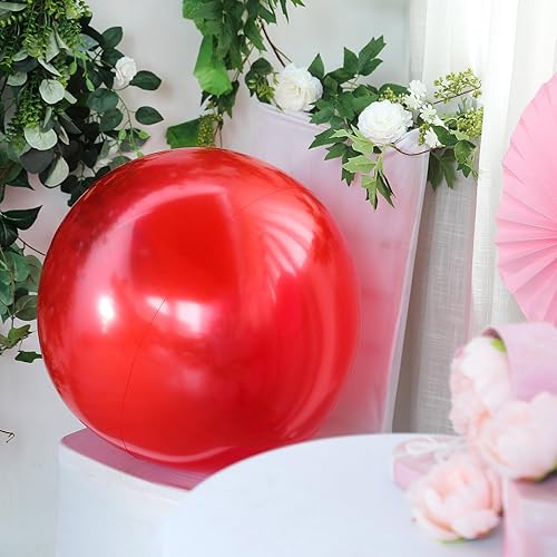 Efavormart - Paquete de 2 globos de vinilo redondos reutilizables de 30 pulgadas con protección UV para bodas, fiestas, eventos