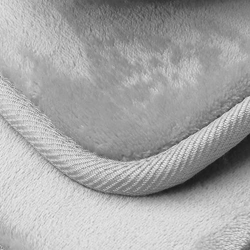 Miniatura 9 de Clara Clark tapete para baño, regadera o tina, de gomaespuma, negro, antiderrapante