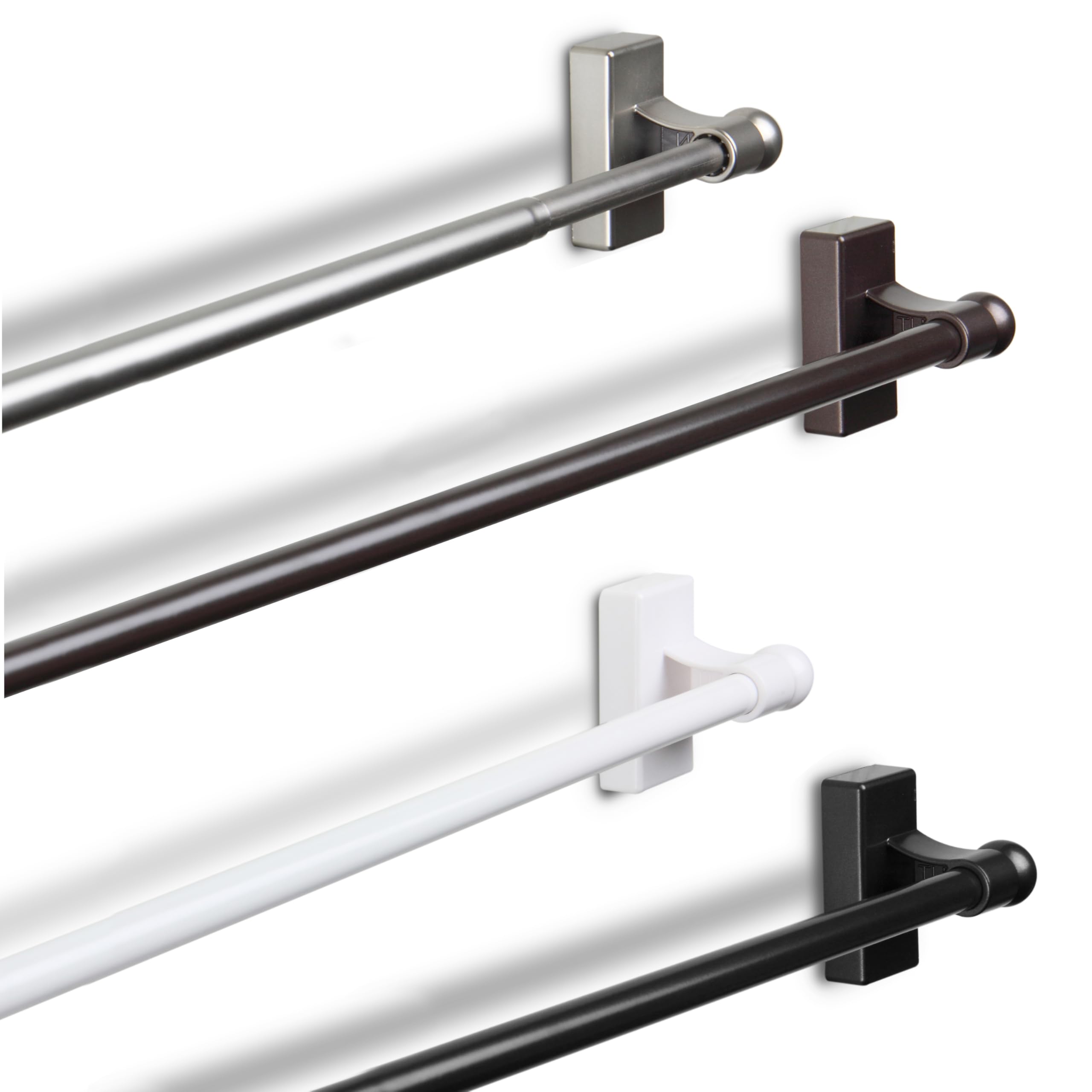 Rod Desyne Magnetic Rod, Black, 28-48"