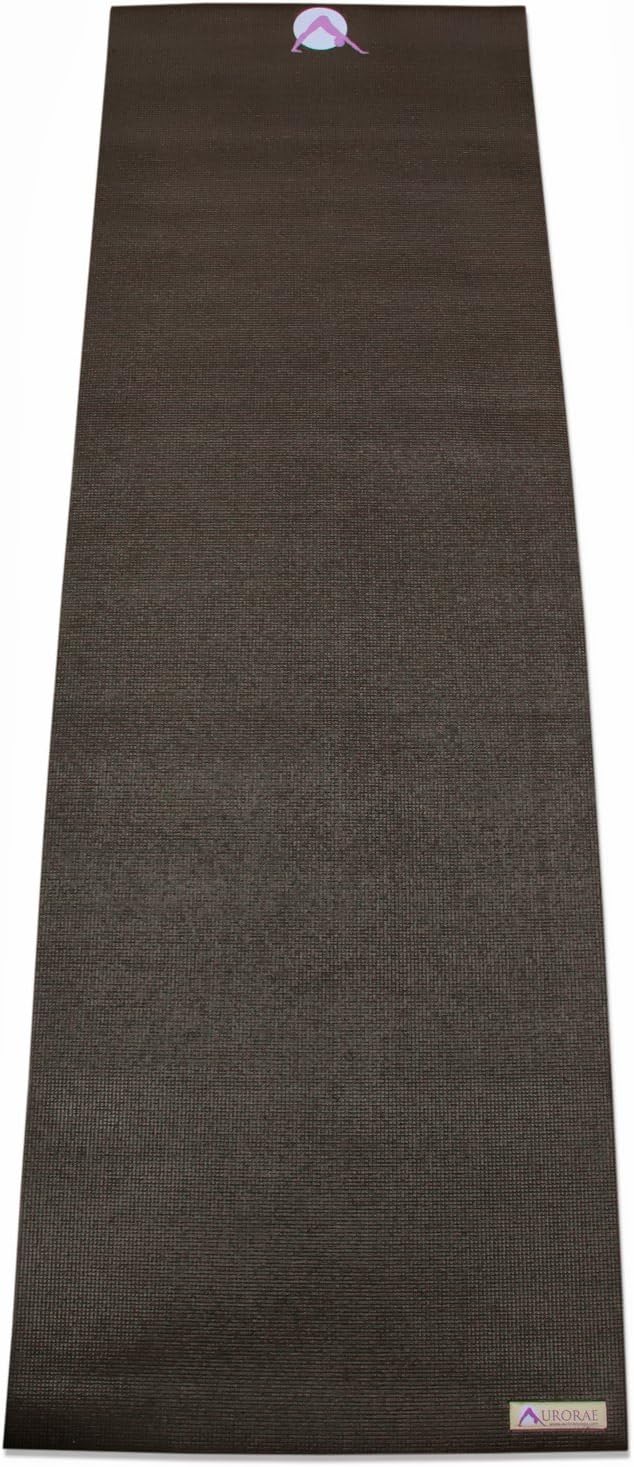 Aurorae Classic Thick Yoga Mat; with Non Slip Yoga Rosin Included, Mats