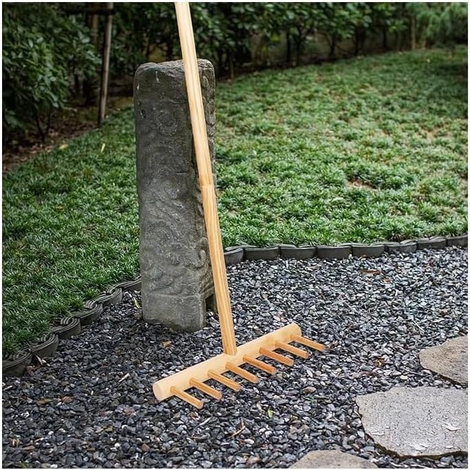 Amazon.com : Full Size 4ft Zen Garden Rake, Japanese Nature Wooden Rake ...