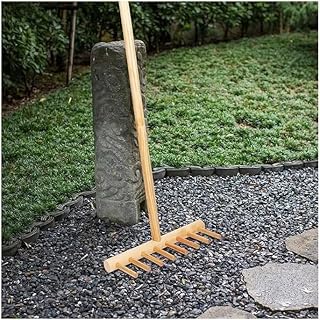 Full Size 4ft Zen Garden Rake, Japanese Nature Wooden Rake for Outdoor G...