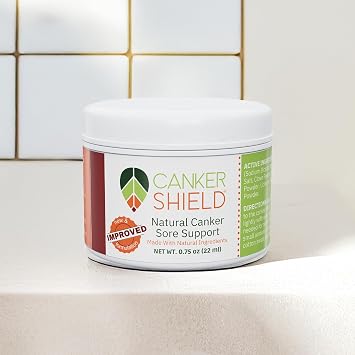 Natural Canker Sore & Mouth Ulcer Relief Powder Soothing Oral Powder for Targeted Mouth Comfort