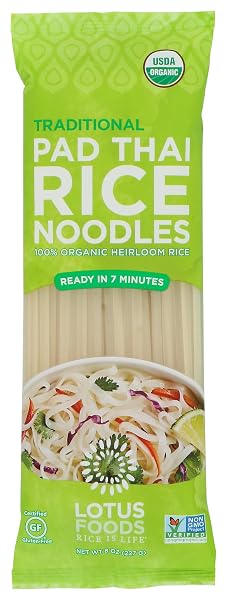 Lotus Foods Organic Pad Thai with White Rice Noodles, 8 oz