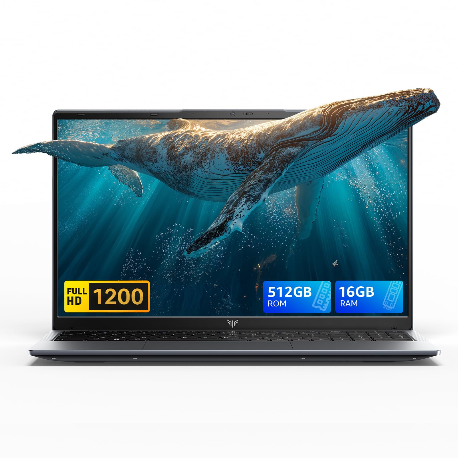 ACEMAGIC 16 inch FHD Laptop, N95 Processor up to 3.4GHz, 16GB RAM, 512GB M.2 SSD,16 inch Business Laptops, Support WiFi 5, BT5.0, 3*USB3.2, Dual Speakers
