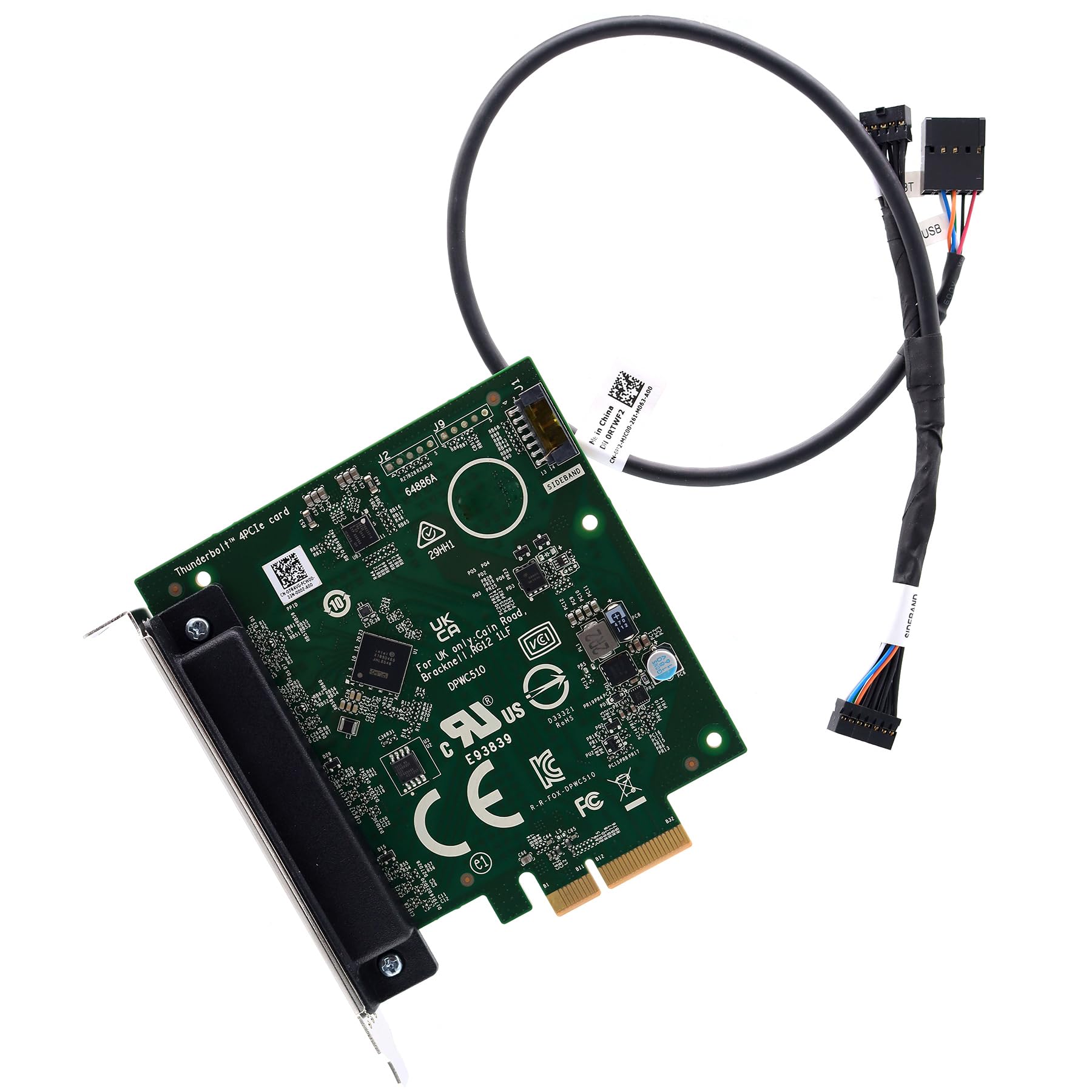 Deal4GO Thunderbolt 4 PCIe Card I/O Board Networking Card 7R4V