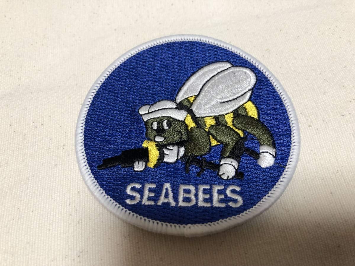 Amazon.co.jp: SEABEEs US NAVY ワッペン パッチ CWU-36/P 45/P