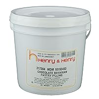 Vista 2 de Henry y Henry Creme Style Chocolate Bávaro Relleno de Pastelería, 20 libras - 1 cada uno.