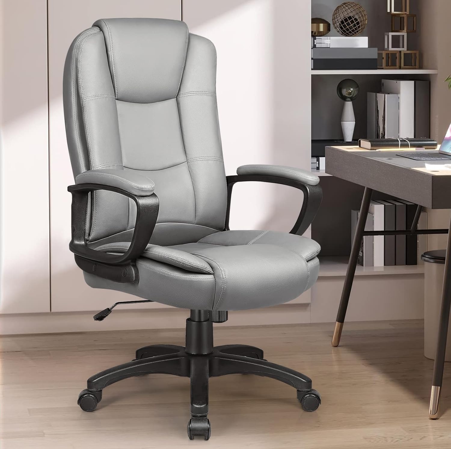 PUKAMI Home Office Desk Chair,400LBS Big and Tall
