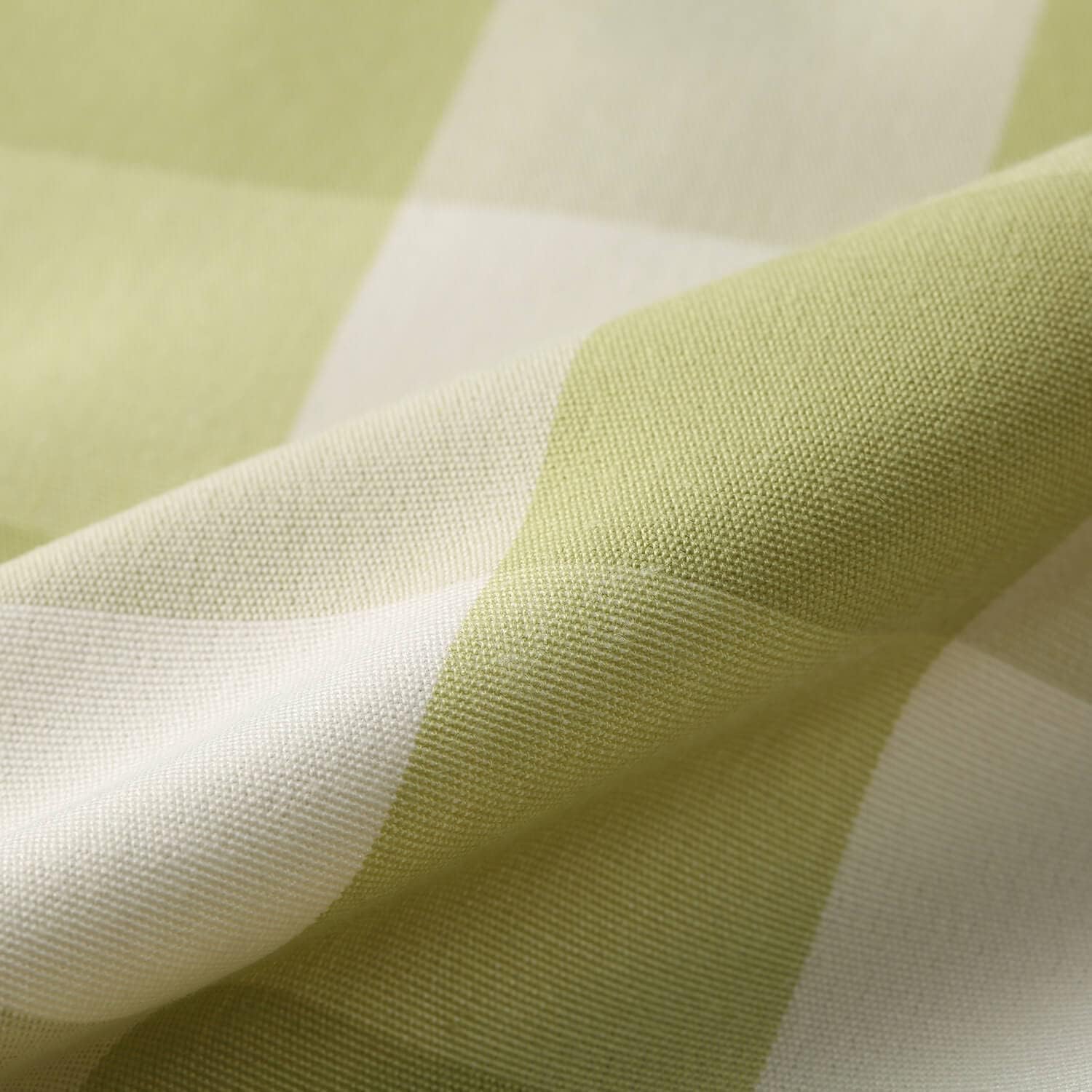 VOGOL Green and White Plaid Printed Tier Curtains, 30 Inch Room Darkening Kitchen Tiers Curtains for Cafe Basement Half Window Treatment Bathroom, 2 Panels, Rod Pocket