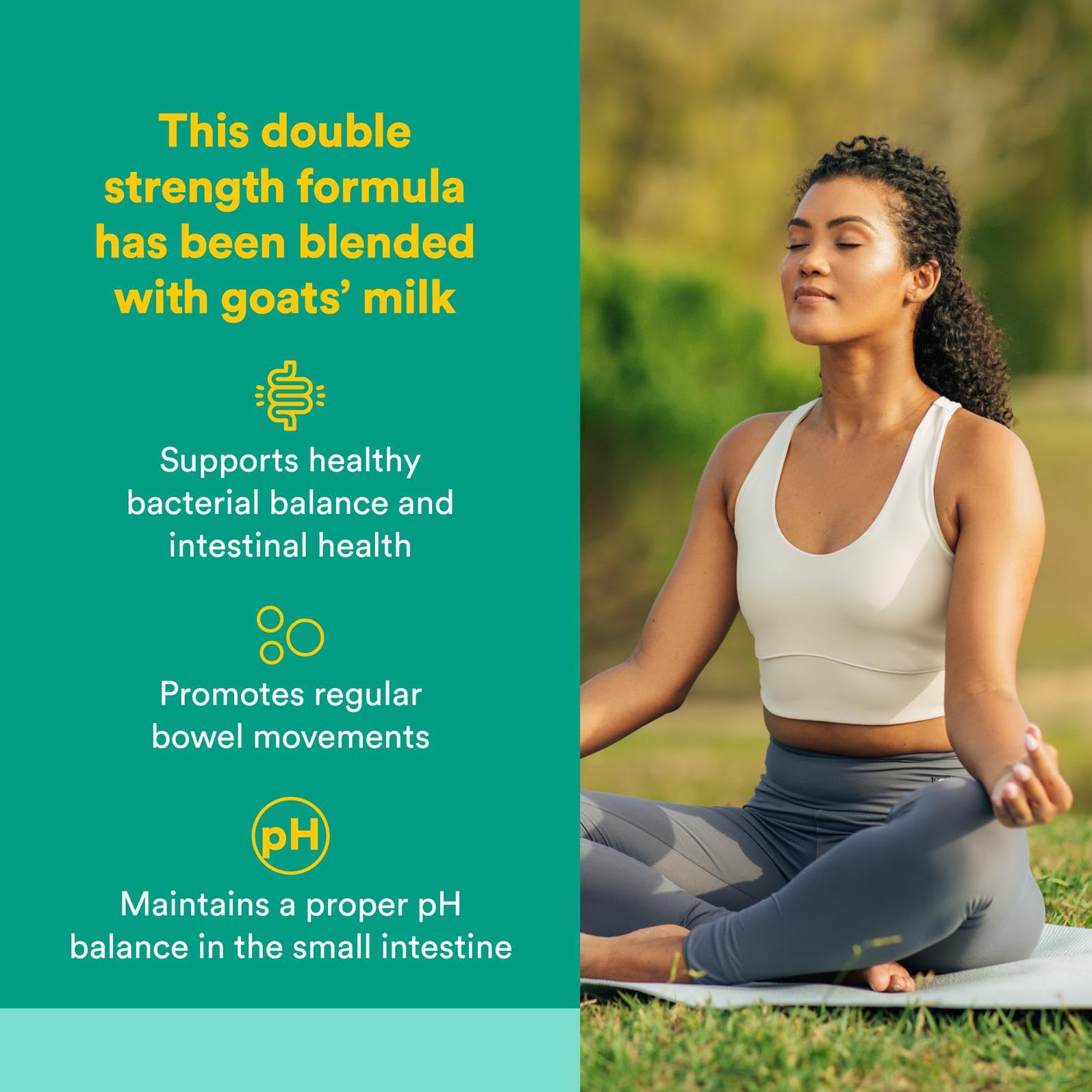 Natural Factors Acidophilus & Bifidus Double Strength, Probiotic and Prebiotic Formula, 180 Capsules