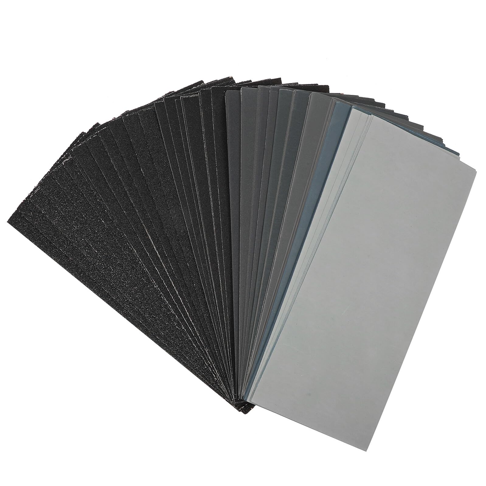 Carta Abrasiva Silicon Carbide 100 Pezzi 80-5000 Grana