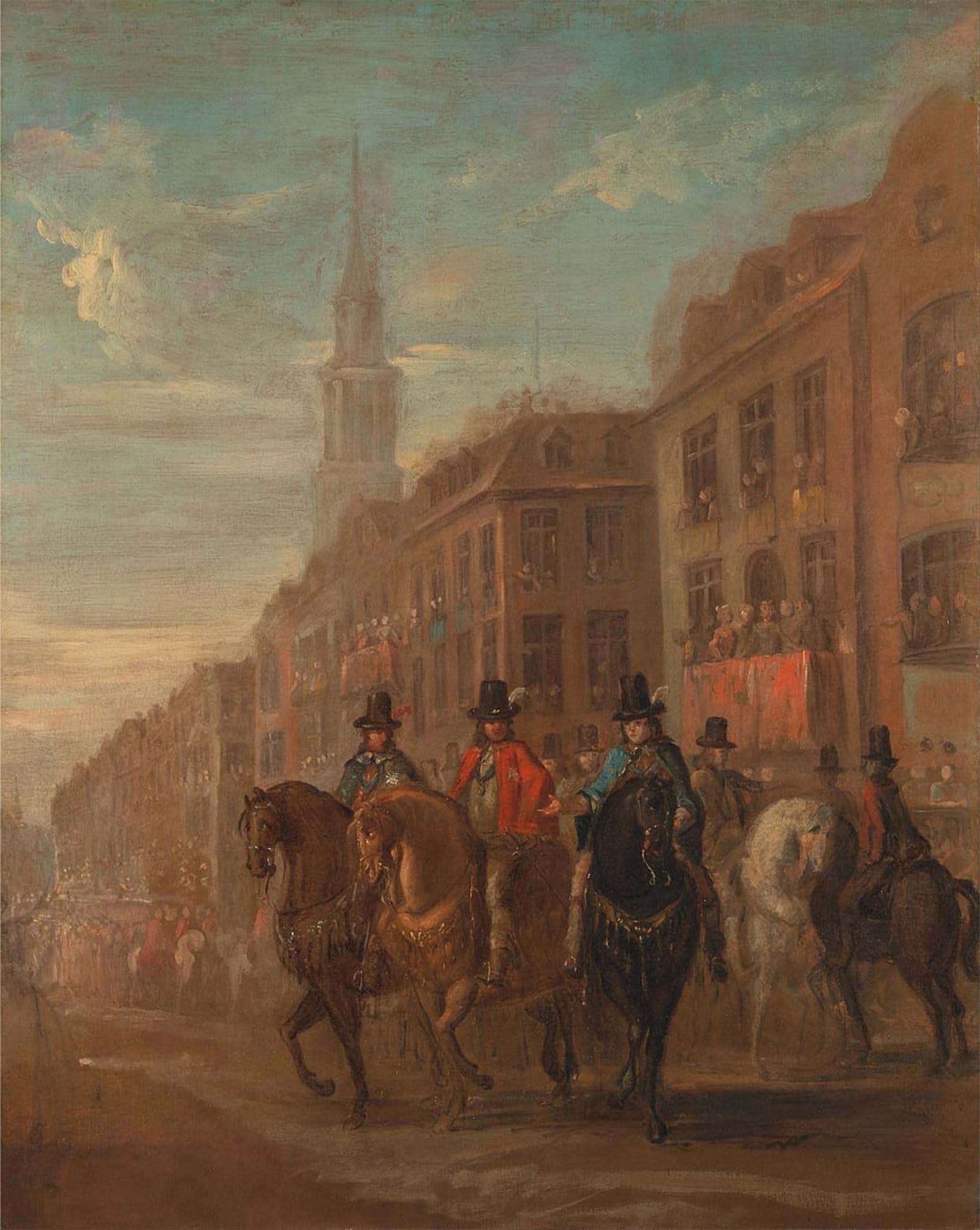 Tableau restauration de Charles II William Hogarth poster - 5