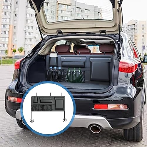 Miniatura 2 de Trunk Organizer for SUV - Large Capacity Car Organization - Vehicle Cargo Holder Seat Storage Bag  for Grocery Cargo Gear Tool Travel Camping
