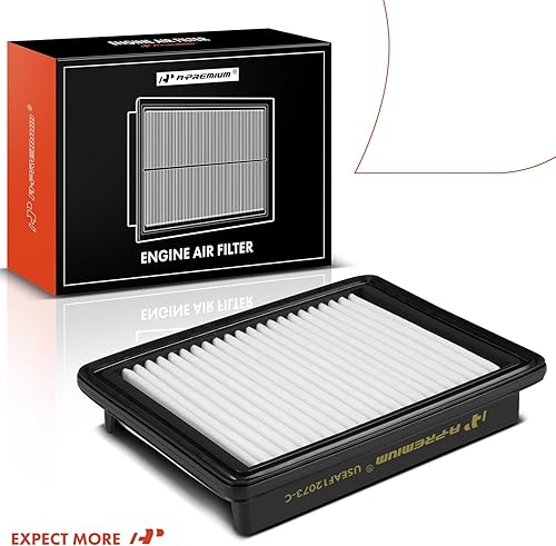 Miniatura 9 de A-Premium Filtro de aire de motor compatible con Chevrolet Spark 2016 2017 2018 2019 2020 2021 2022, 1.4L, repuesto # 95238310