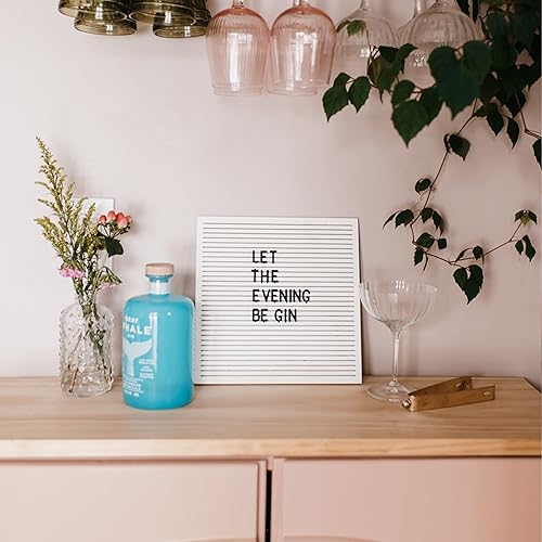 Miniatura 6 de Stiles Juego de letras estándar de 66.9 in para tablones de cartas, números intercambiables, símbolos y letras para anuncios de fieltro y madera y