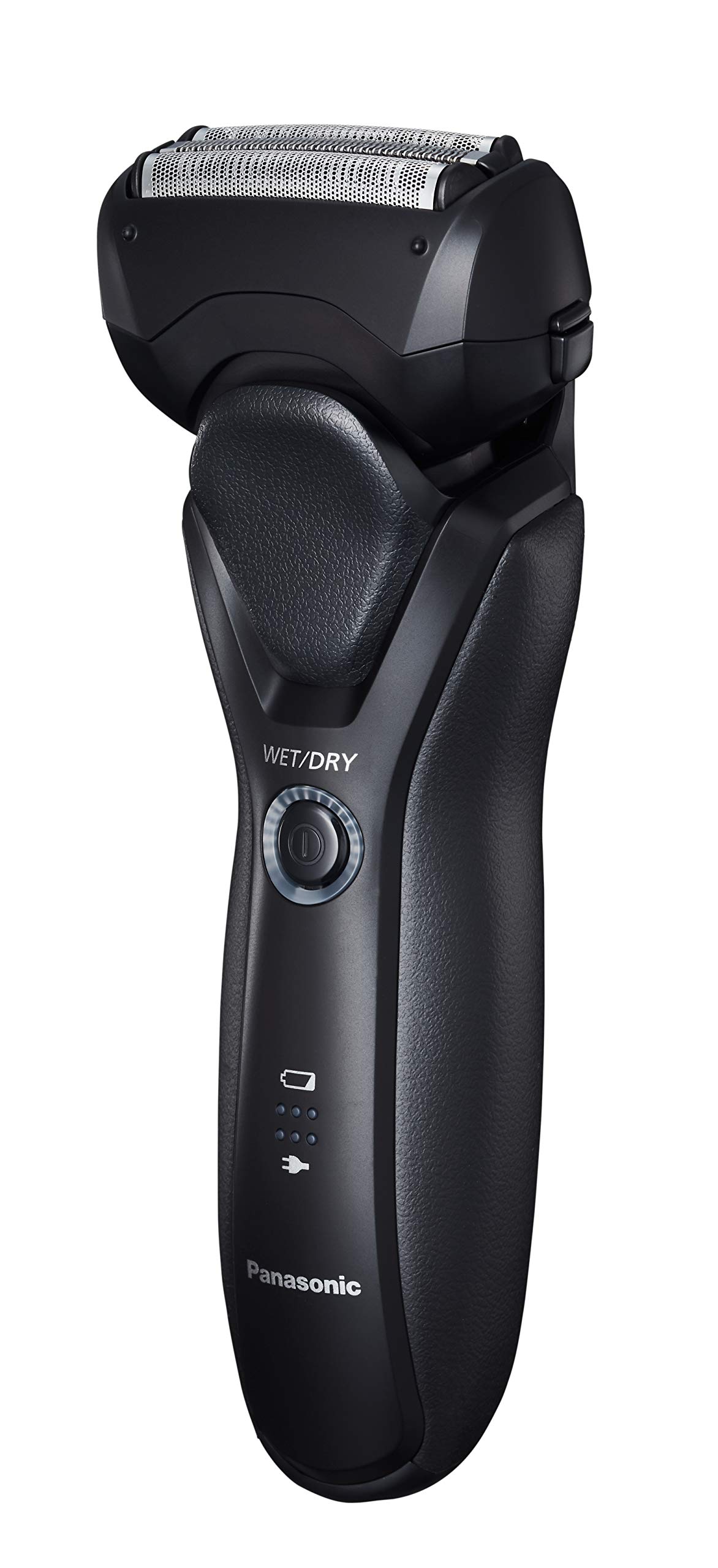 Panasonic Series 500 ES-RT37 Wet und Dry Herrenrasierer mit 3 Klingen für schnellen und präzisen Schnitt, Schwarz