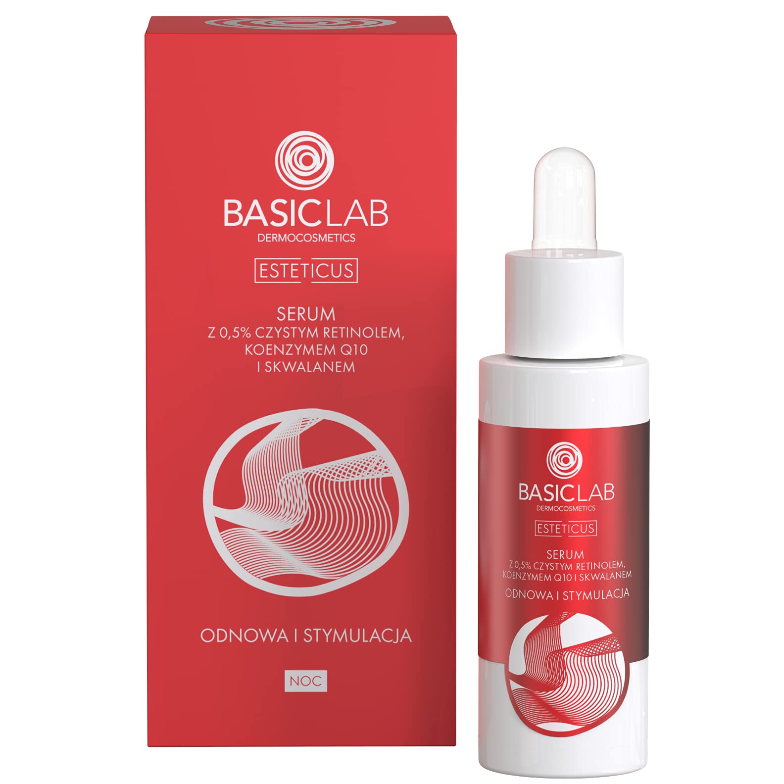 Buy BasicLab Serum with pure retinol 0,5. Renewing and stimulation