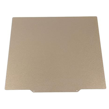 PEI Build Plate, Textured and Easy Model Removal, Strong Adhesion, 3D Printer Build Sheet, Compatible with Ender 3 Maximum, Sovol SV04, Kobra Plus, 320x310mm, PEI Material