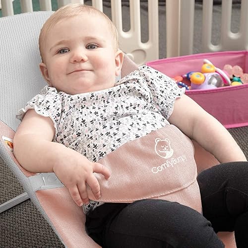 Miniatura 6 de ComfyBumpy Asiento ergonómico para bebé, funda de transporte de viaje adicional, silla inflable segura y portátil con posiciones de altura