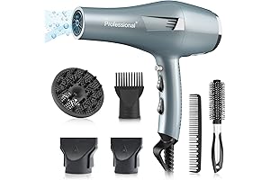 Salon Ionic Hair Dryer for Fast Drying with Argan Heat Technology