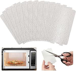 12 Fogli Di Mica Per Microonde - 117x64mm, Resistente Al Calore, Protezione Magnetron, Ricambio Sicuro - Foto 7