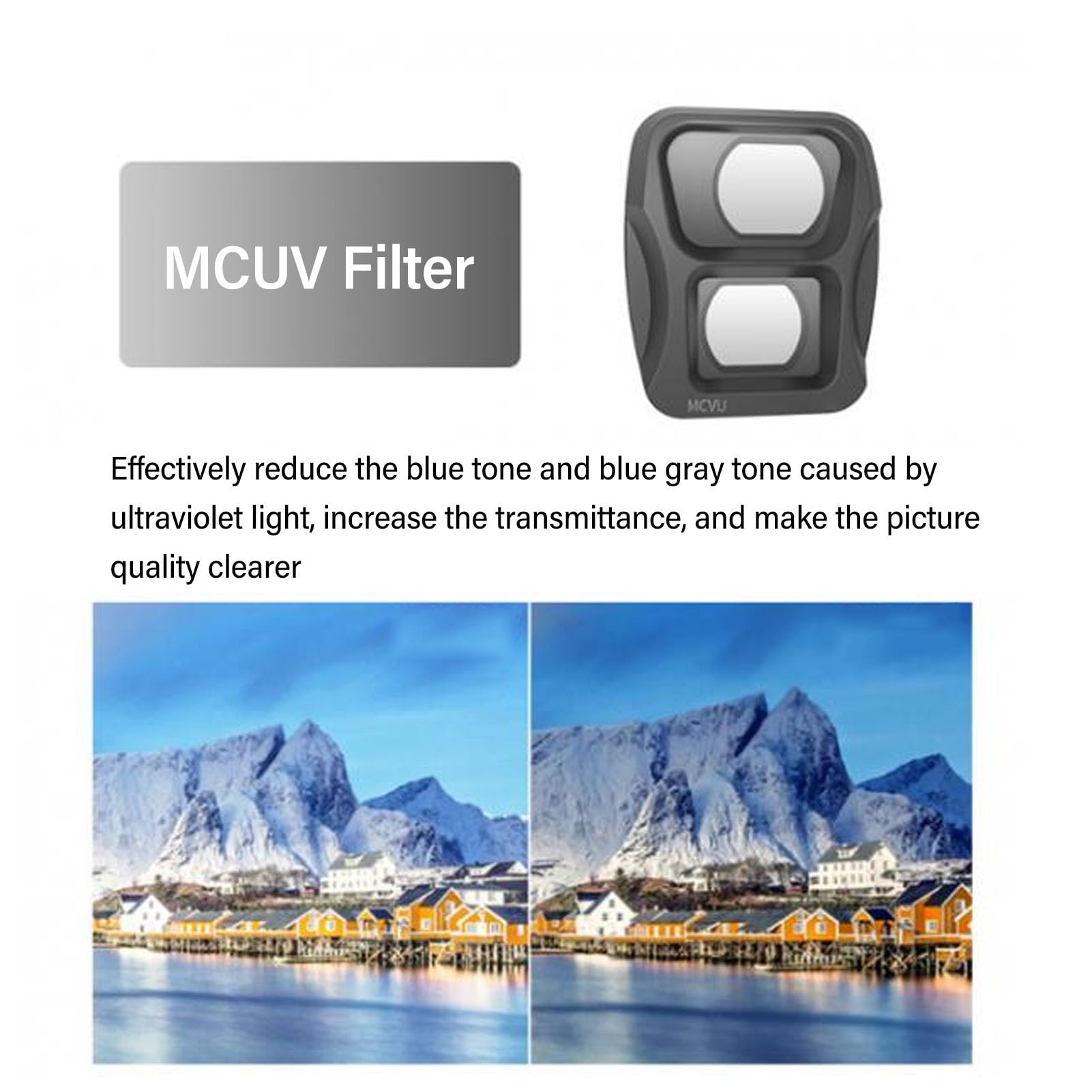 per set filtri obiettivo fotocamera drone AIR 3, filtri MCUV CPL ND4 ND8 ND16 ND32 per fotografia migliorata, vetro ottico professionale, tecnologia multistrato