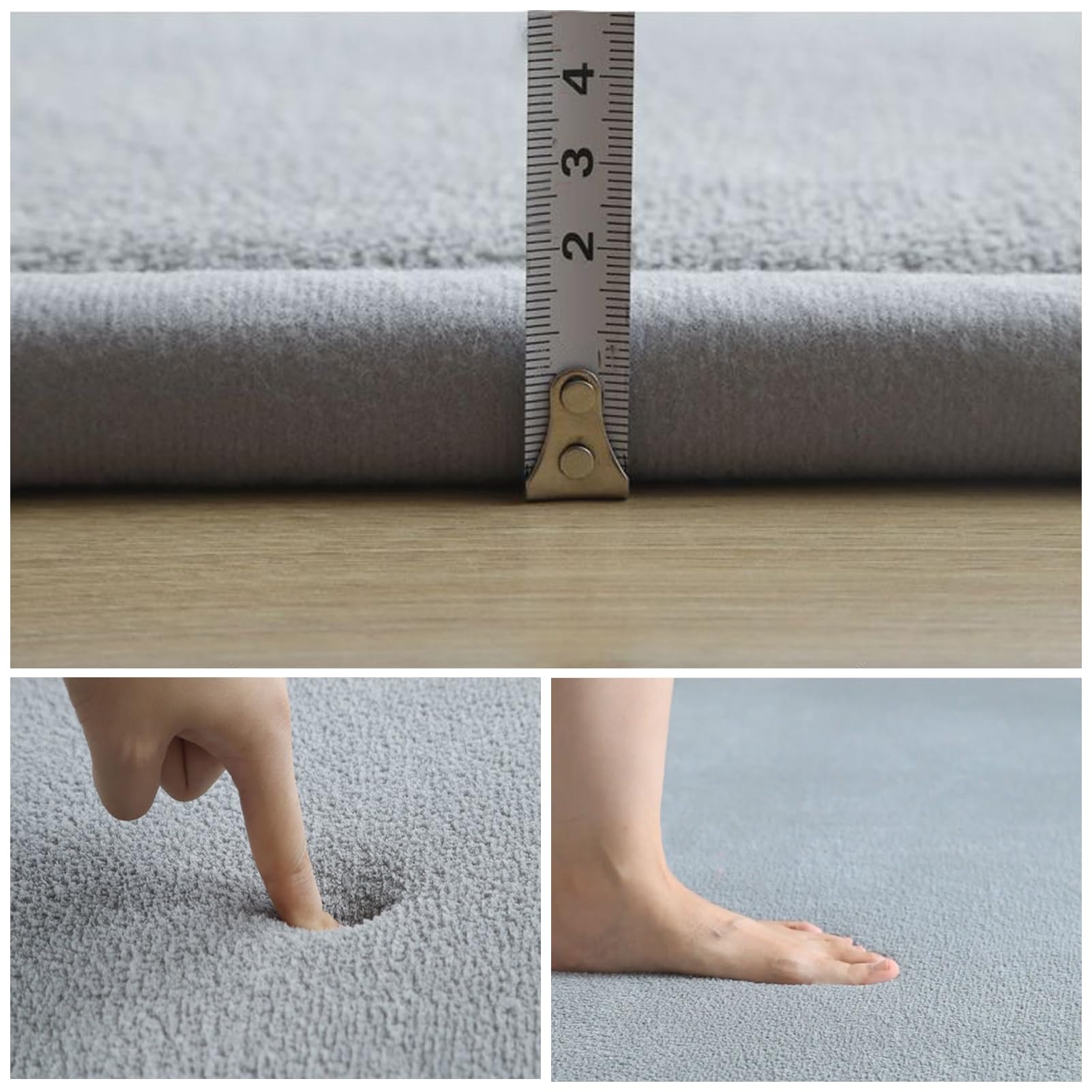 Alfombra Bebe Acolchada Plegable, Alfombra Bebe Antideslizante, Alfombra Bebe Gruesa Antideslizante, colchoneta para Gatear para Bebes, Colchoneta Bebe Suelo Habitacion 2CM 120 x 180 cm