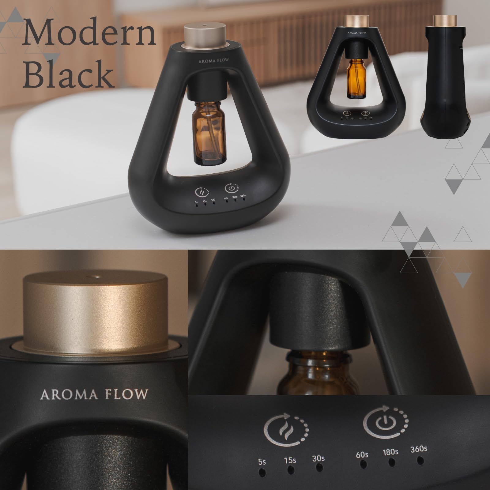 Amazon.co.jp: AROMA FLOW -Sui- (アロマフロー) アロマディフューザー
