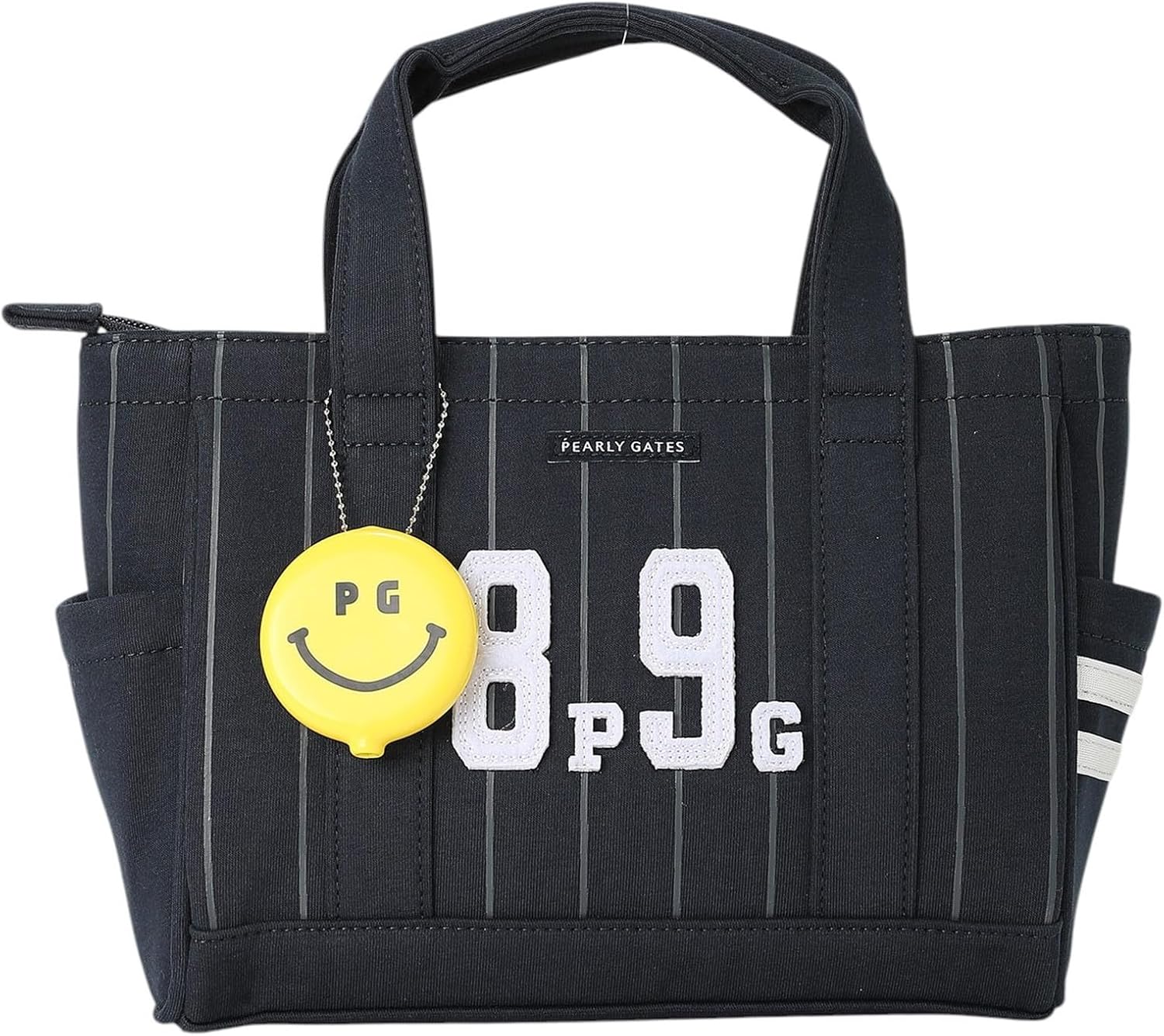 Amazon.co.jp: [パーリーゲイツ] カートバッグ (裏毛・ピンストライプ