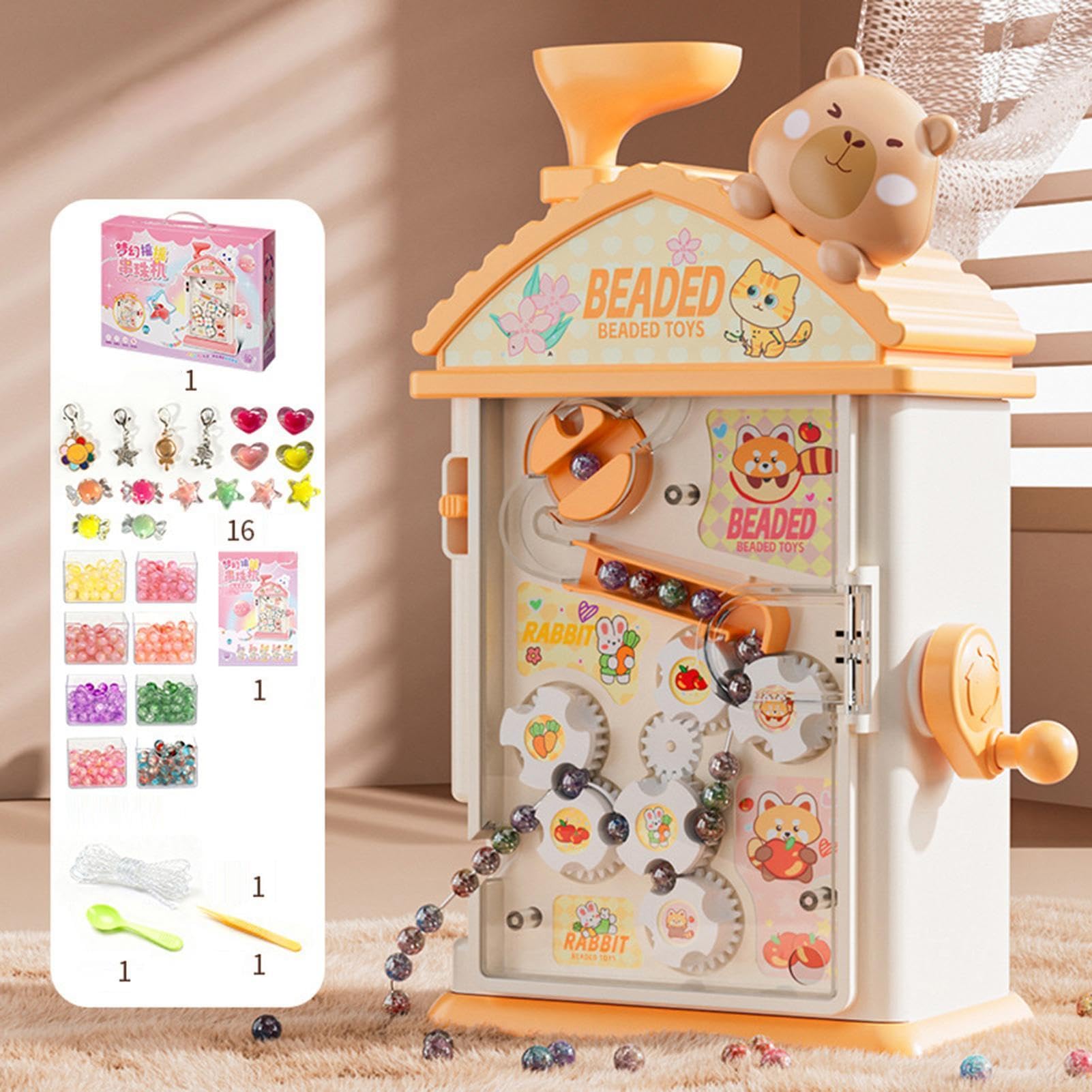 de creación de joyas para niñas, artesanías hechas a mano