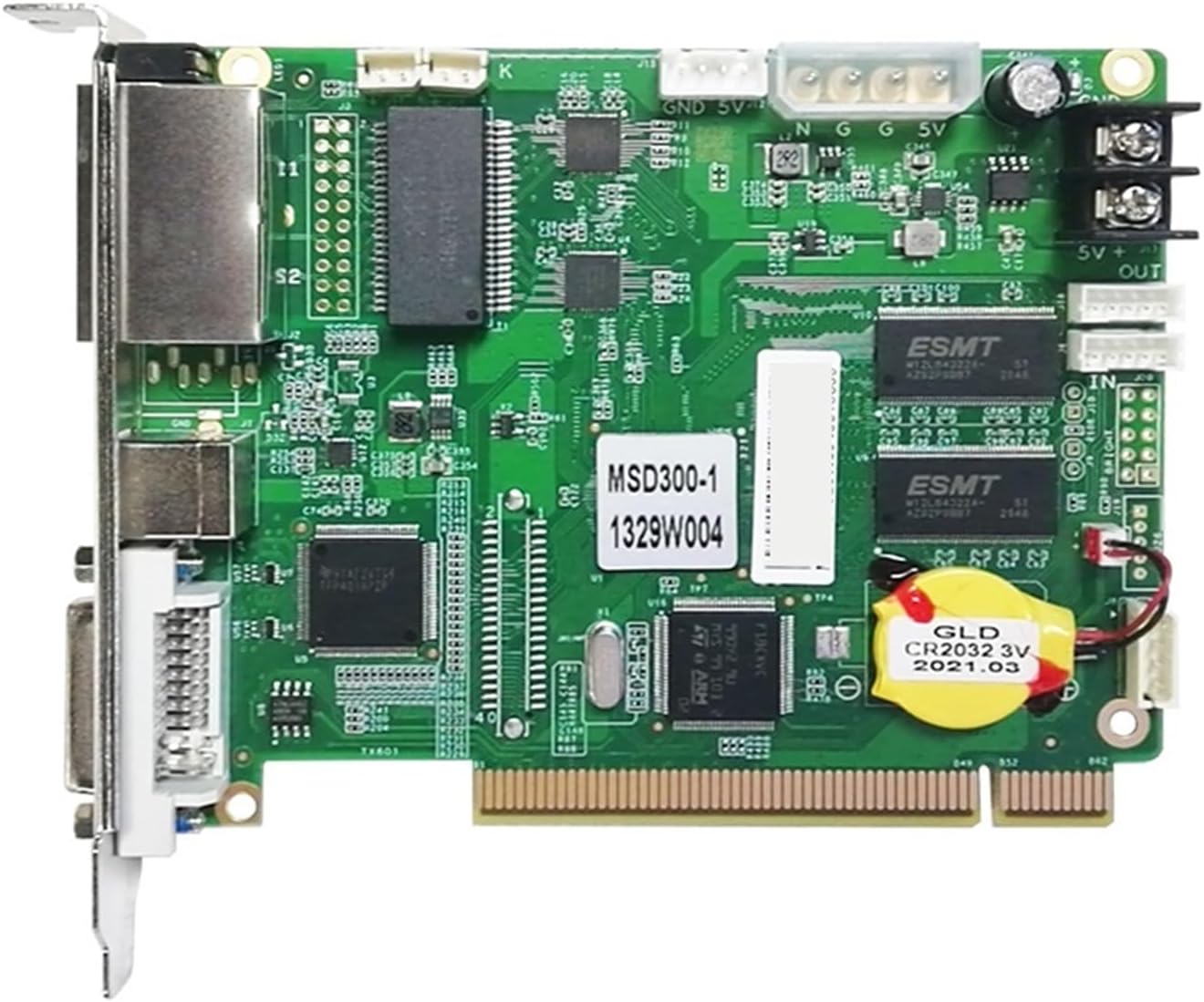 Controller LED Display Control Card MSD300 Card Two Network Ports LED Display outputs