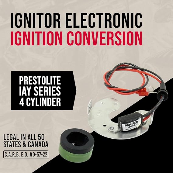 PerTronix Ignitor Electronic Ignition Conversion Kit, Autolite 4 Cyl - 1548