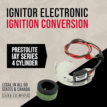 PerTronix Ignitor Electronic Ignition Conversion Kit, Autolite 4 Cyl - 1548