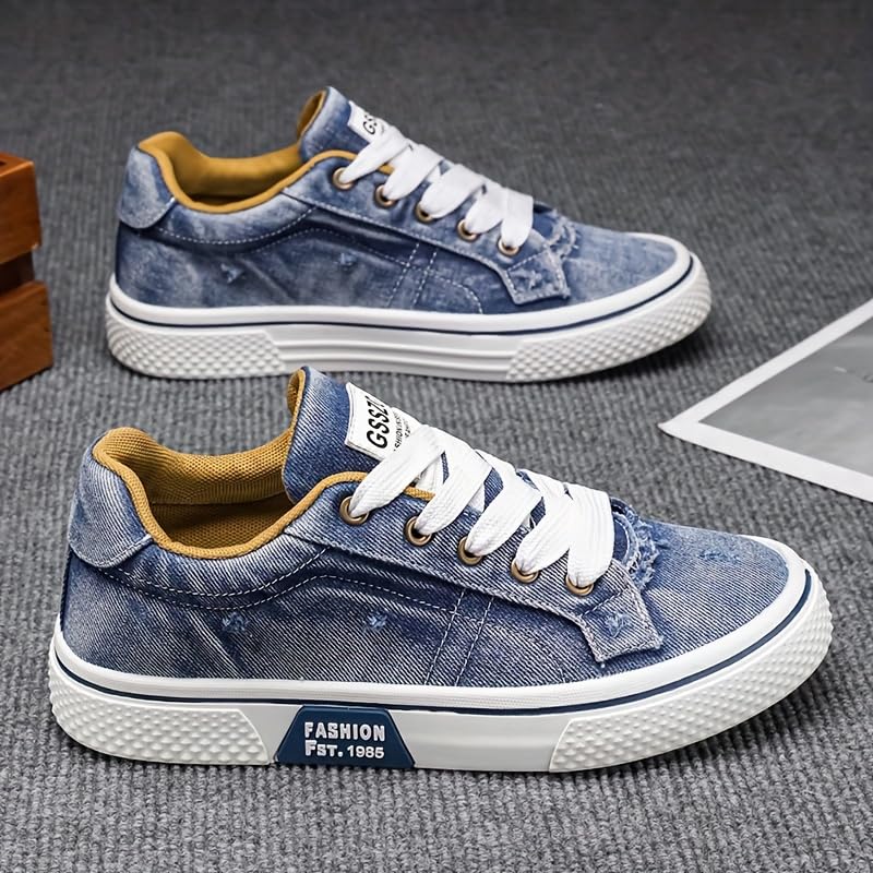 Men's Skate Shoes Trendy Canvas Casual Sports Shoes for Daily2