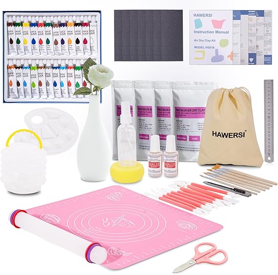 Air Dry Clay Kit for Adults