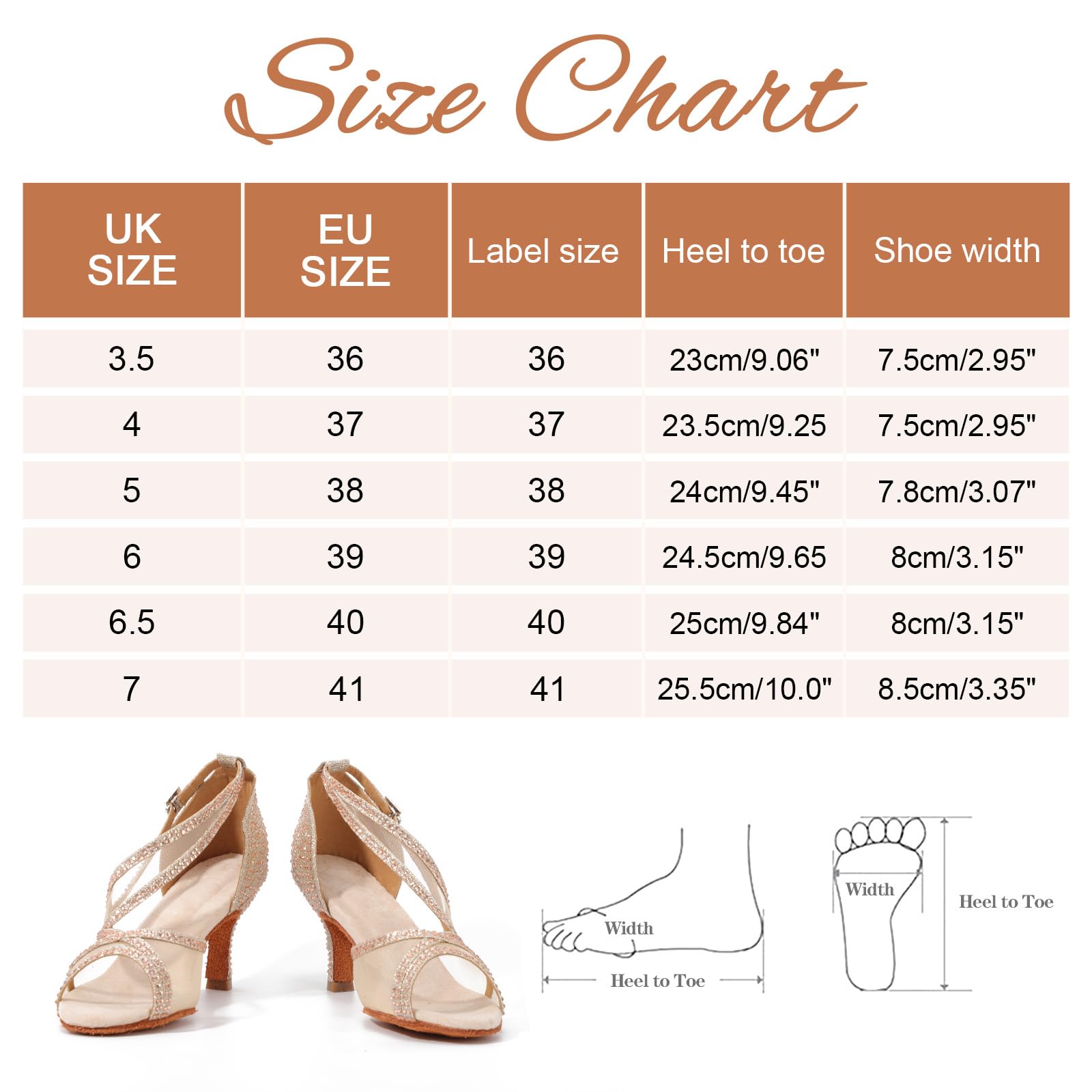 PedreríA Zapatos de Baile Latino para Mujer Salsa SalóN Tango Moderna Bachata Zapatos