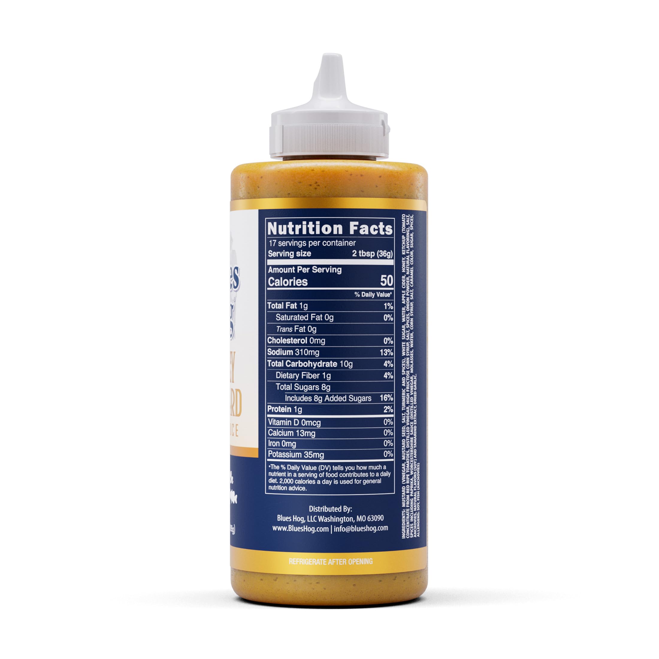 Blues Hog - Honey Mustard Sauce Squeeze Bottle - 595g
