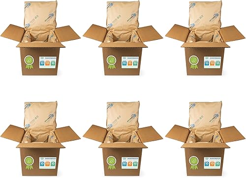 Vista 41 de IDL Packaging Caja de envío aislada de 10 x 10 x 10 pulgadas, capacidad de 1.5 galones, paquete de 3, incluye revestimientos de papel térmico