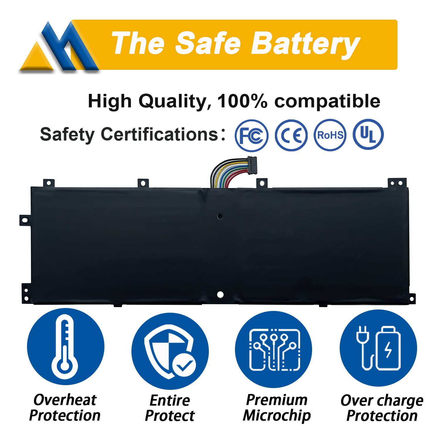 Amazon.com: Mobik BSNO4170A5-AT Laptop Battery Replacement for