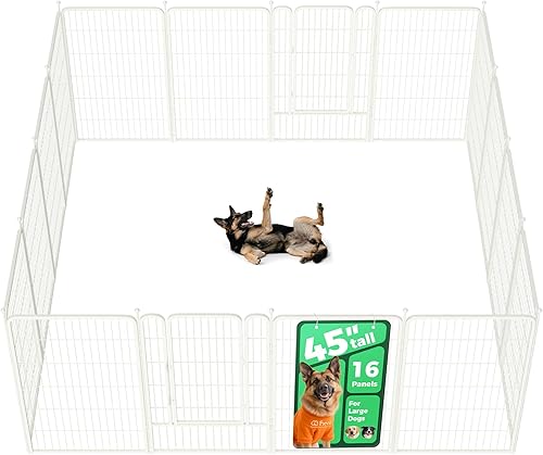 Miniatura 75 de FXW Rollick - Corralito para perros para patio, campamento con casa rodante, patentado, 50 pulgadas, 8 paneles